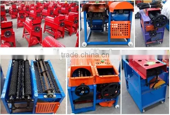 Hot selling and high quality multi functional corn peeler and thresher machine