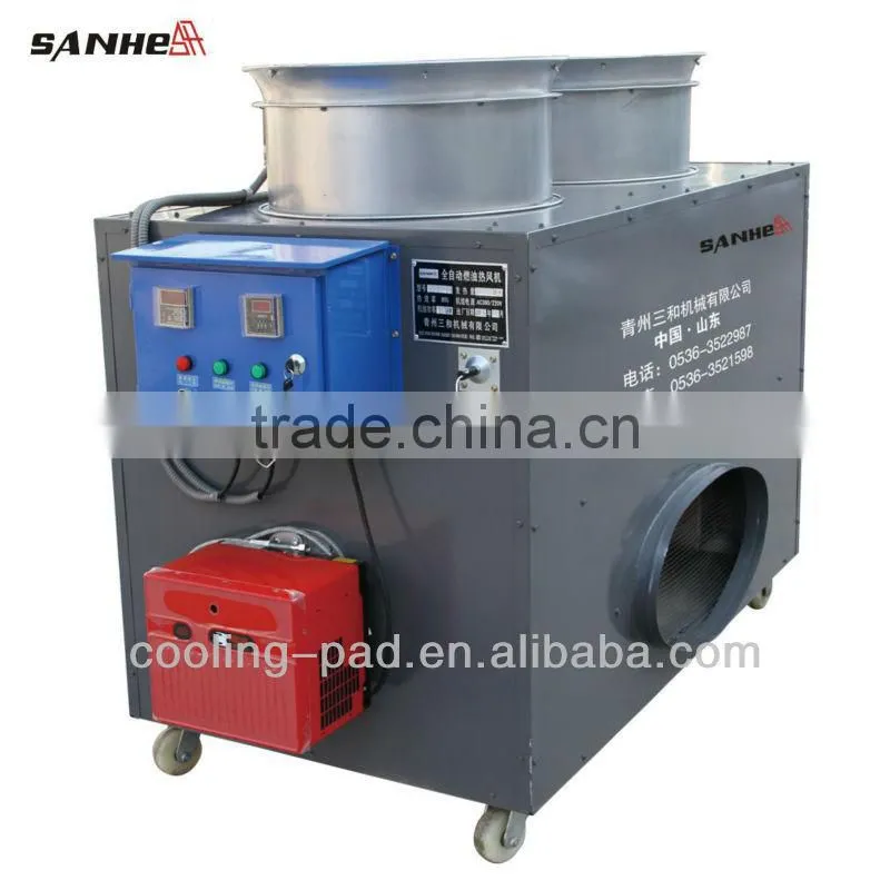 Diesel oil heater for greenhouse