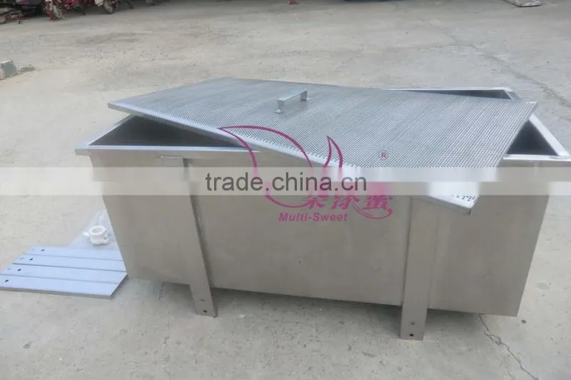 stainless steel uncapping tank /beekeeping equipment and tools