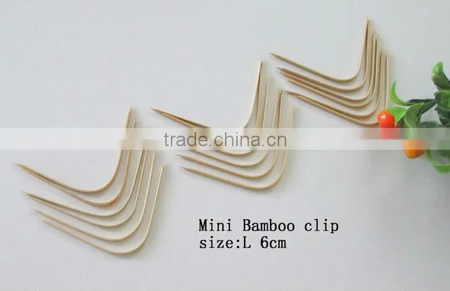 Disposable bamboo mini tong