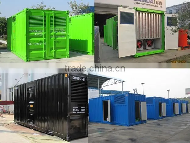 Camda Doosan Daewoo gas generator set 300KW/ gas power plant/MW natural gas genset