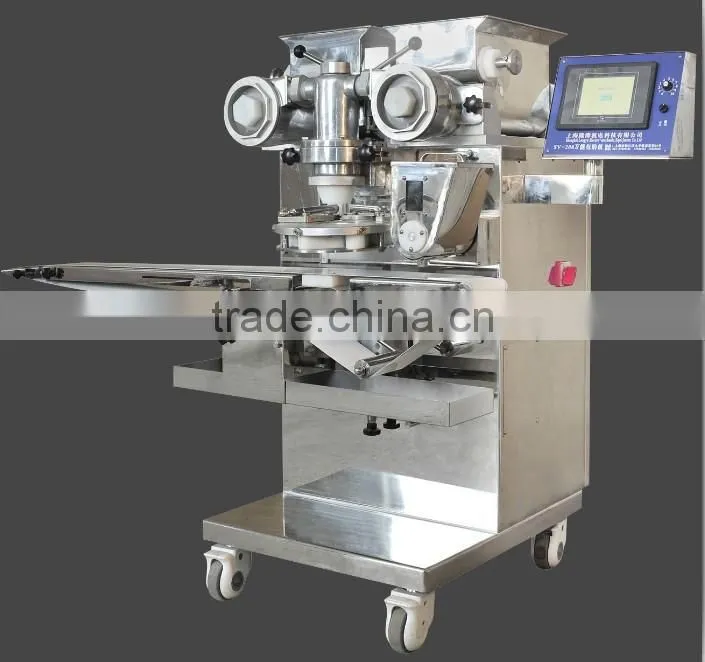 Automatic multi function mooncake encrusting machine
