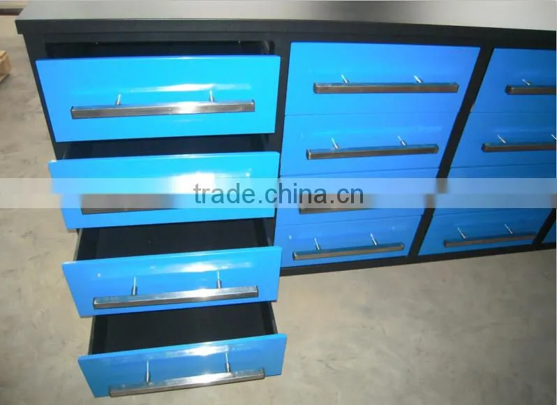 Work Bench with stainless steel handle