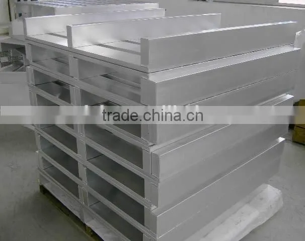 Light weight aluminum alloy pallet
