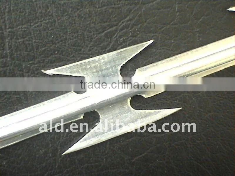 high quality razor barbed wire ISO9001 manufacturer