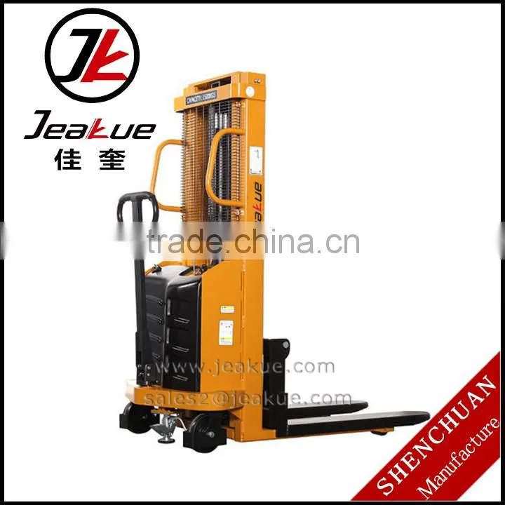 German quality CE ISO Semi Electric Stacker