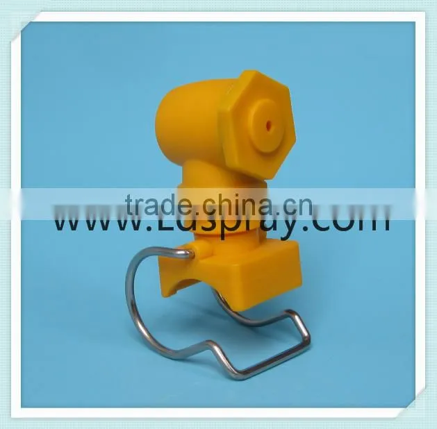 Plastic pp 3/4",1",1-1/2",2" SPJK clamp cleaning before plating nozzle