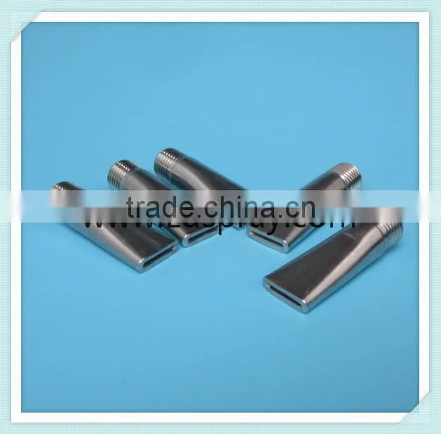 One piece notch SS Stainless steel compressed air spray water nozzle