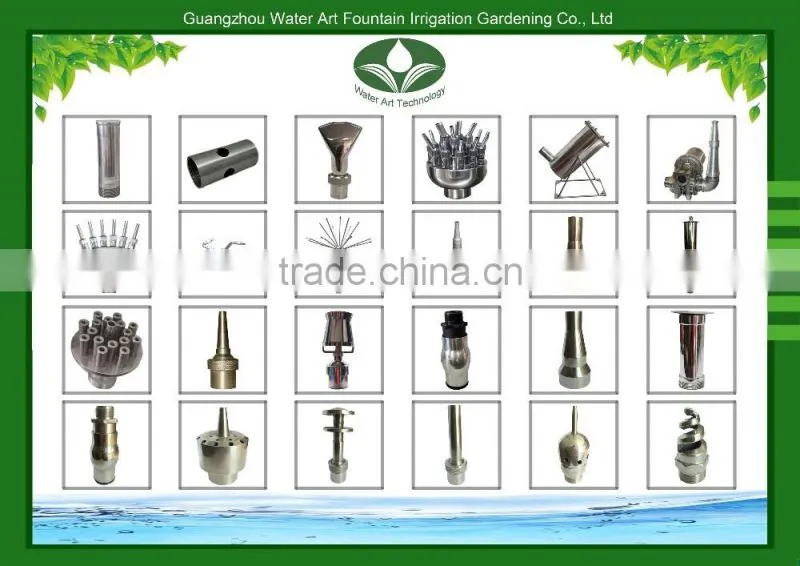 Fountain system for fountain nozzle