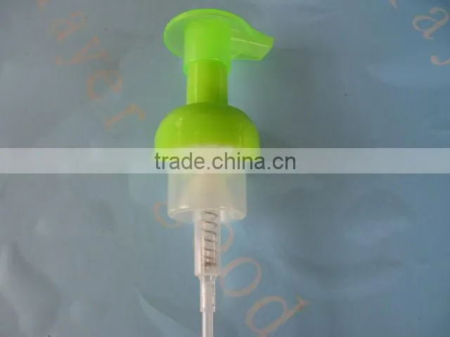 Cosmetic foaming hand soap pump 42/410