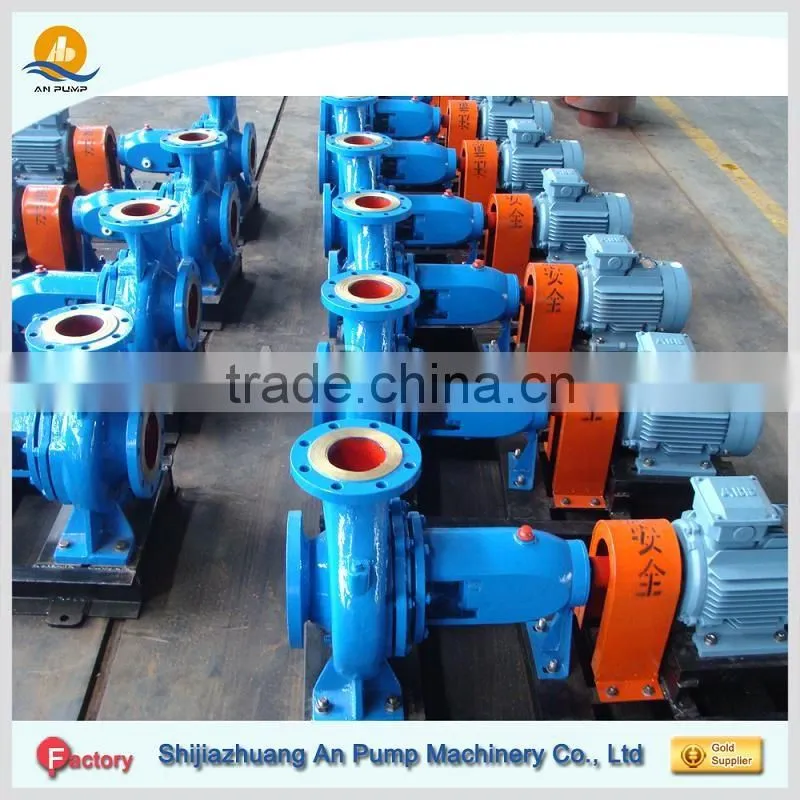 Electric high pressure end suction salty water pump