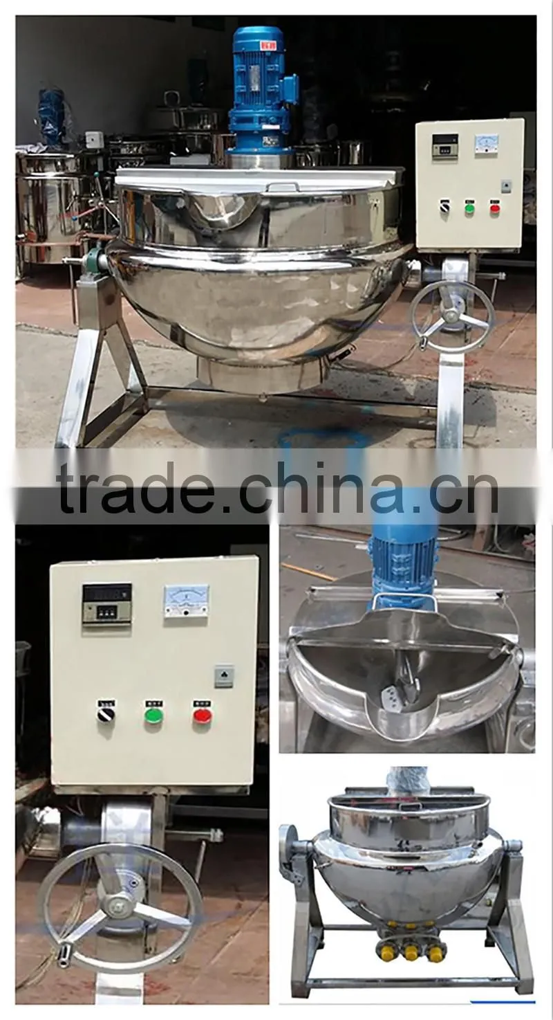 500L Stainless steel.electric jacketed boiler