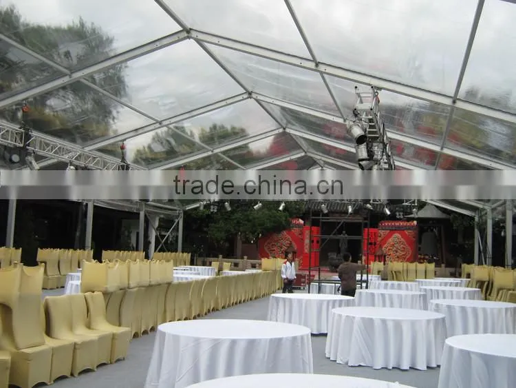 Offer outdoor transparent tent with glass wall for event tent or parties