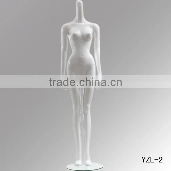 Sexy white female headless mannequin