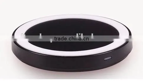 Creative bamboo wood wireless charger pad for Apple & Android Universal Wireless Universal mobile phone charger adapter