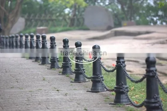 Arlau garden bollard, cast iron parking posts