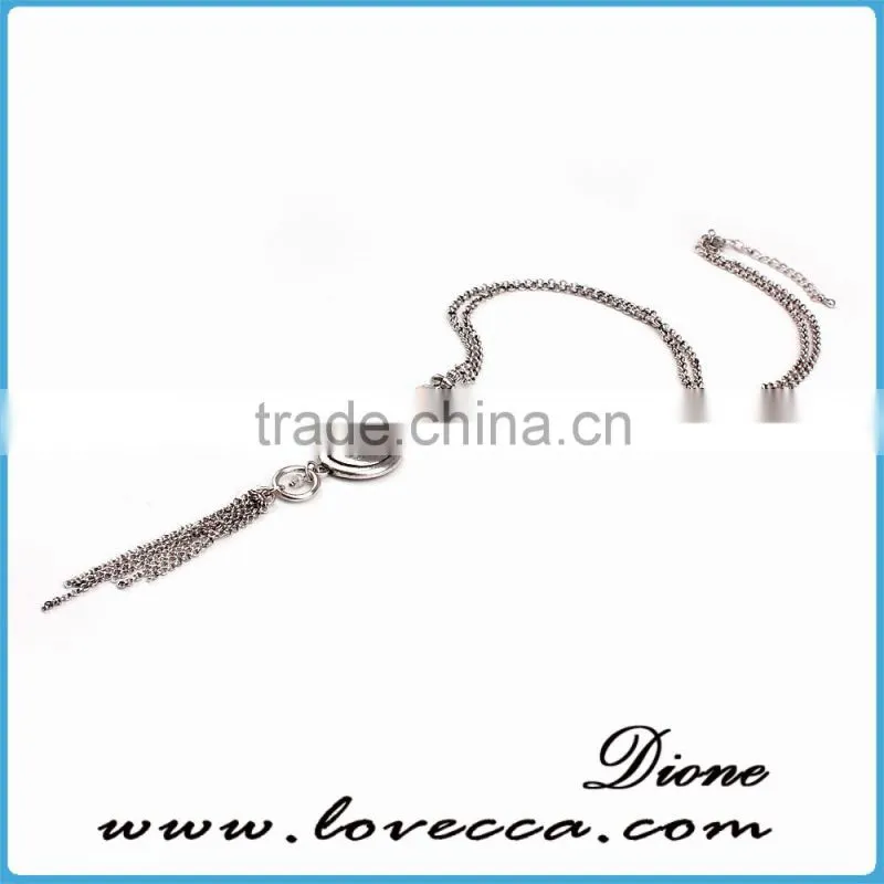 2016 new design 18mm charm snap necklace