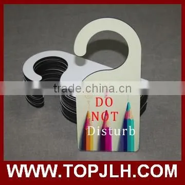 Heat transfer printing wood tablet MDF door hangers