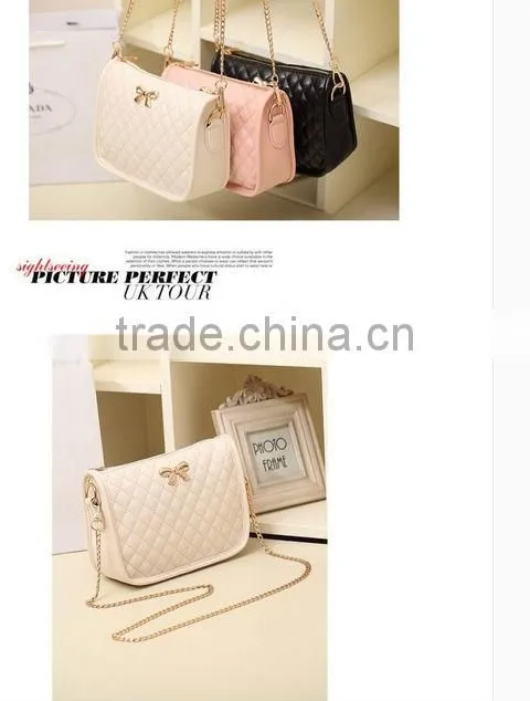 Custom High Quality Genuine Leather Lady Tote Bag
