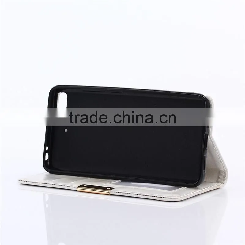 Noble design high quality marble PU card bumper/pocket cell phone case for Xiaomi