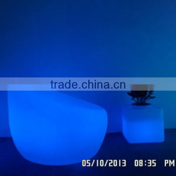 lighted disco sofa/glow bar chair/leisure sofa seater