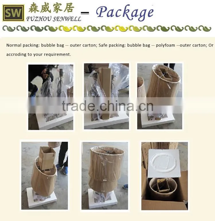 Ancient Style Wood Elegant Table Lamps