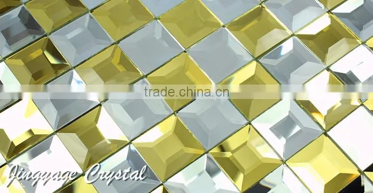 Diamond 5 surface mosaic glass 30*30mm