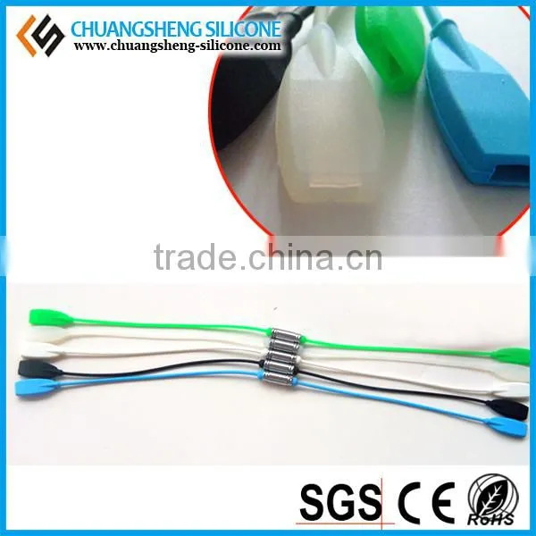 Silicone rope, glasses rope, metal magnetic piece glasses strape