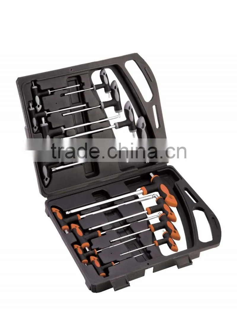 16pcs T-handle Hex Key Wrench Set
