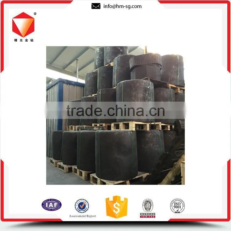 High grade favorable price graphite block with graphite material