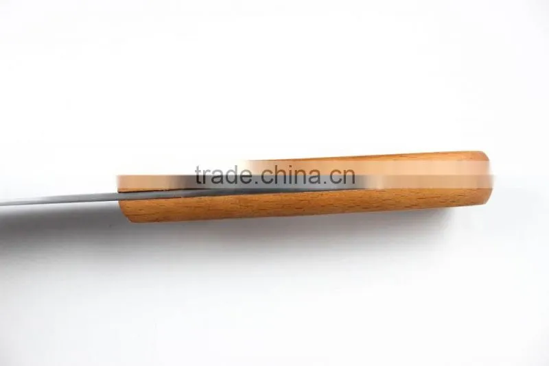 549-106 6" stainless steel kitchen knife with wooden handle