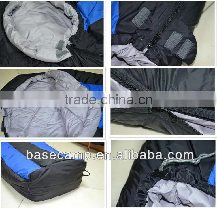 Ripstop Nylon Shell Duck Down Sleeping Bag Camping