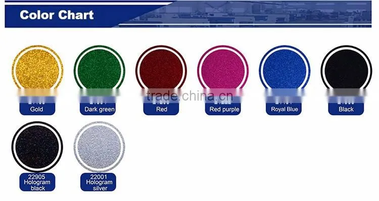 Jiabao sticky and gumming heat transfer printing film for hoodies