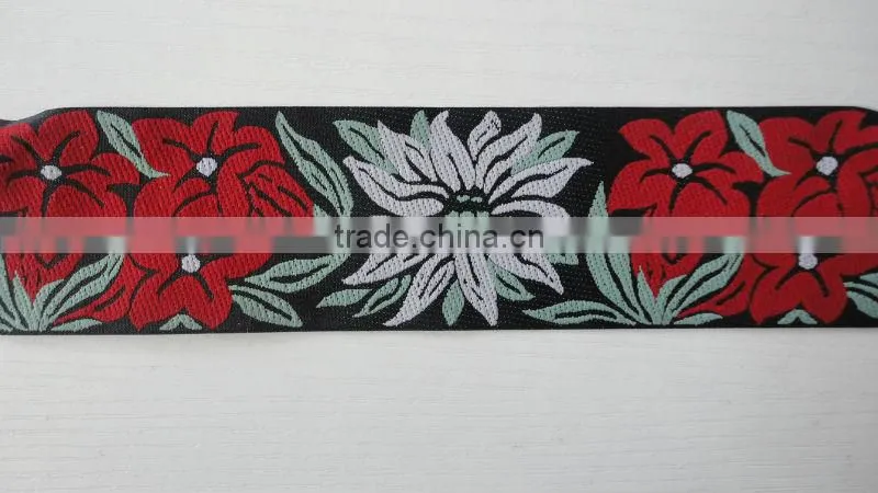 China factory directly supply high end jacquard weave ribbon for garment
