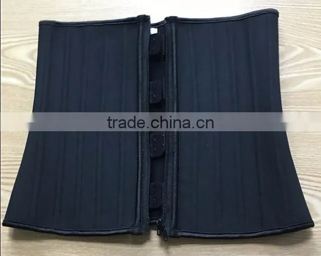 Instyles latex waist cincher latex lingerie wholesale gothic clothing underbust latex waist trainer 4color