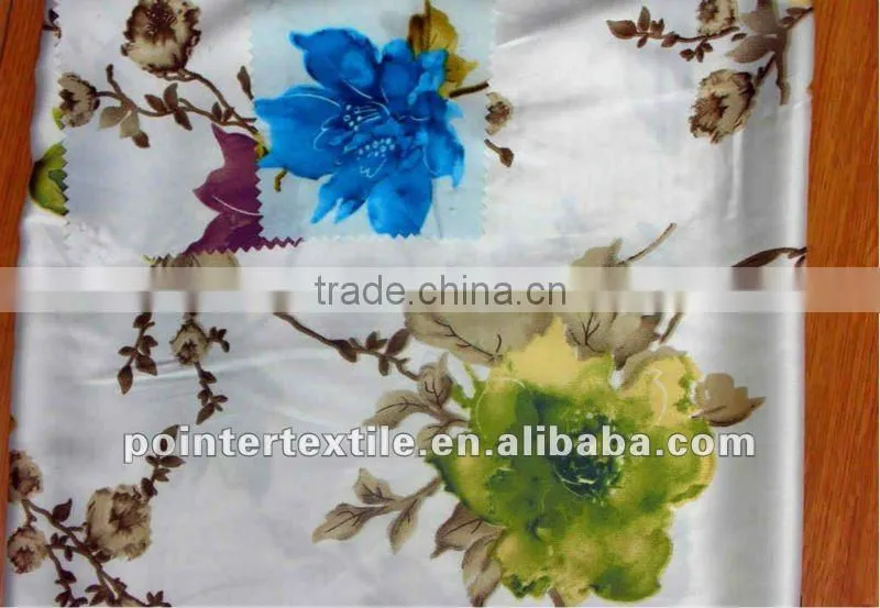 CREPE SILK SATIN FABRIC 12MM 55'' DIGITAL PRINTED
