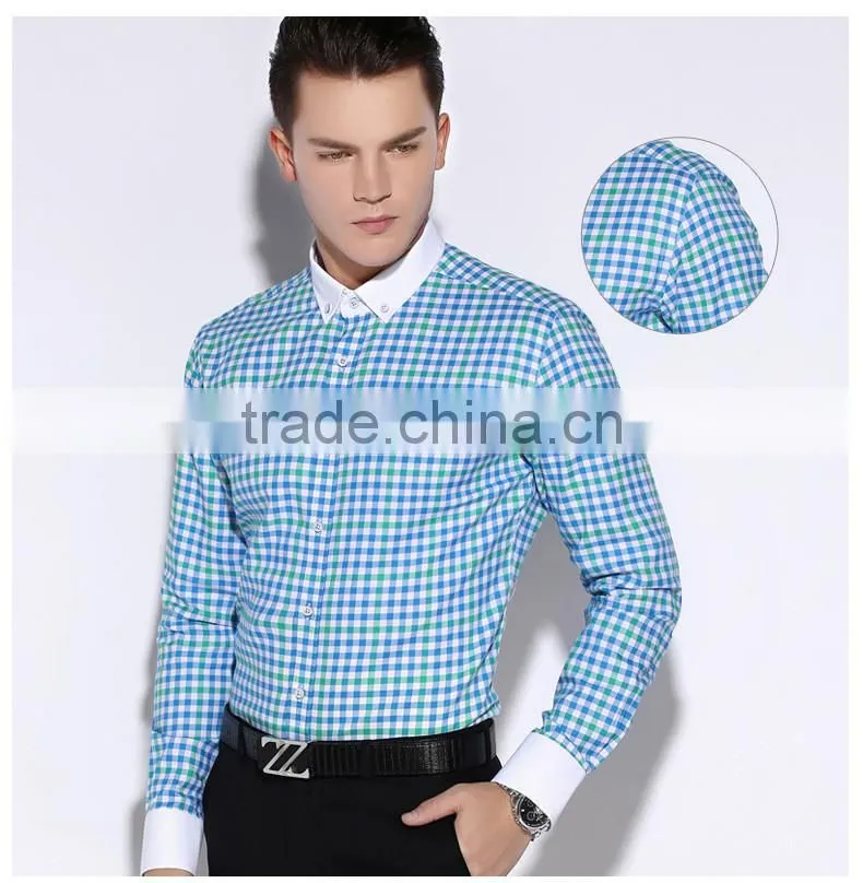 High quality top sale cotton famous brand shirt for men for customising