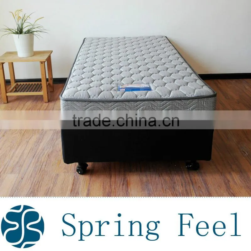 wholesale 15cm height 5turn Bonnel Spring cheap hostel mattresses