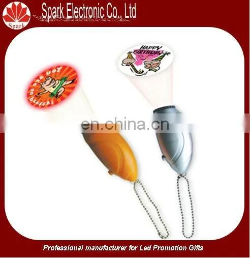 4*AG3 battery led keyring torch