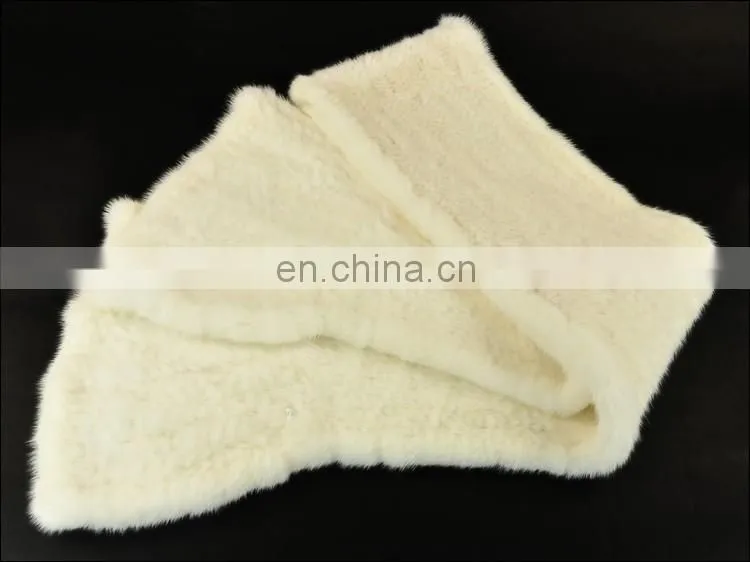 Cheap mink fur scarf factory made promotional china scarf