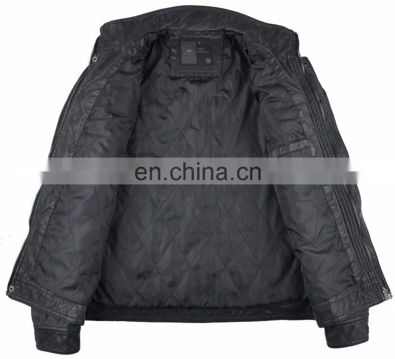 Classic Wearable Handsome Mens Pakistan Leather Jacket
