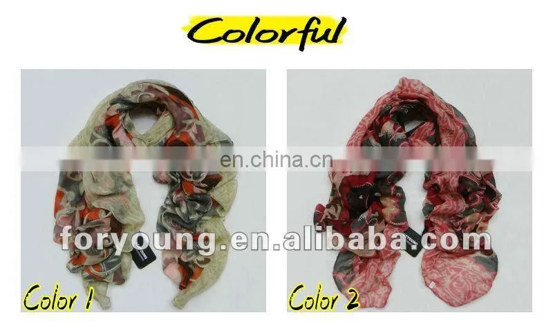 unique fashion patterned scarves