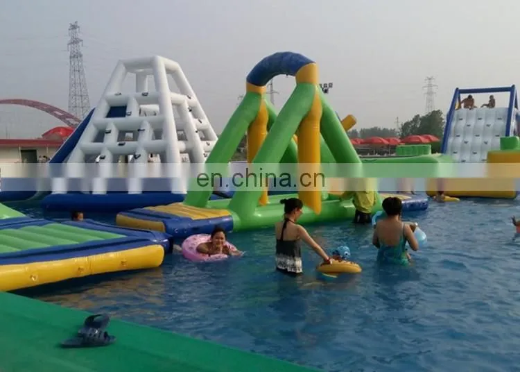 2016 High Quality Giant Inflatable Floating Water Park Equipments For Sale