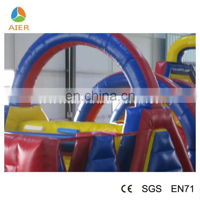 Supplier Cheap inflatable obstacle course,Giant obtacle course