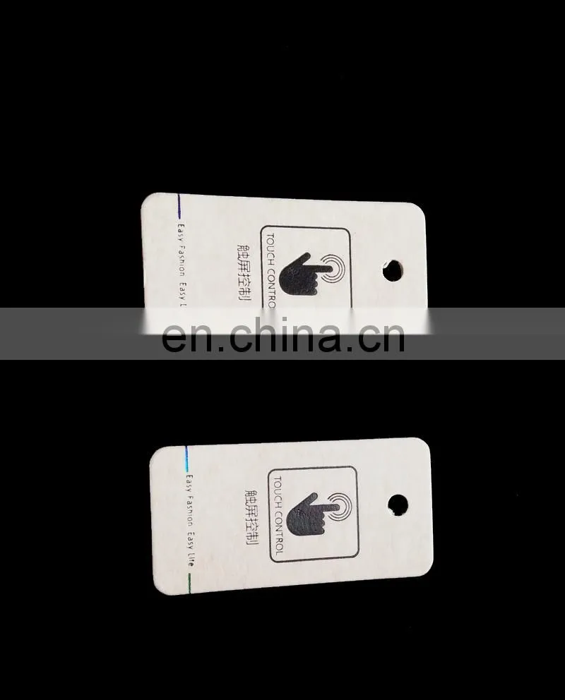 New design art paper printing cheap custom hang tags wholesale
