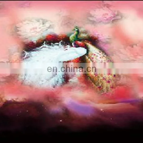 2014 Spring 3D Digital Print Silk Fabric For Garment China Suppiler