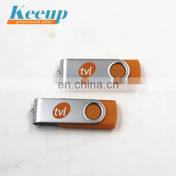 Cheap Wholesale Promotional Gift Twist Metal USB Flash Drive