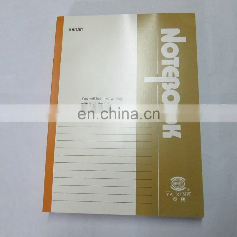 School supply customized printed student exercise book