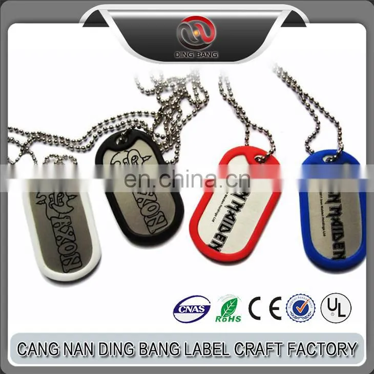 Promotional High Quality Zinc Alloy Brushed Bronze Metal Game Souvenir 3D Custom Dog Tag