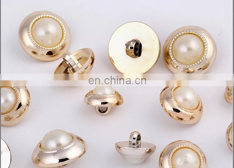UV Plating ABS Plastic Resin Garment Button BA60373